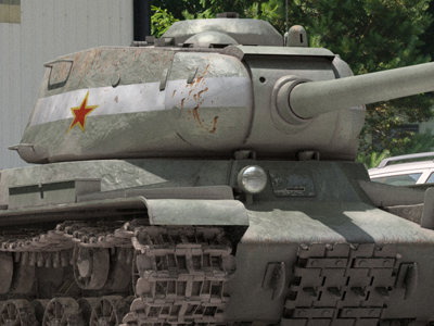 3D IS-2 tank showcase